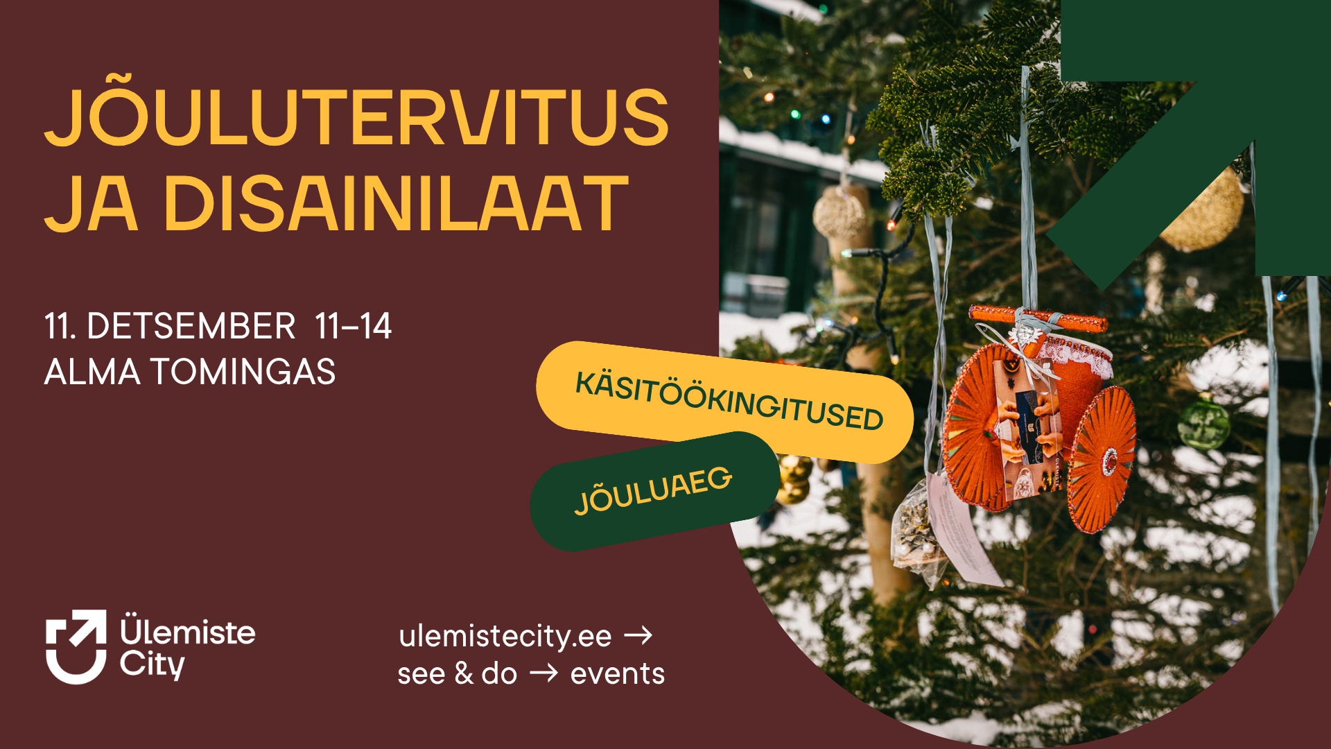 Jõulutervitus ja disainilaat 2025