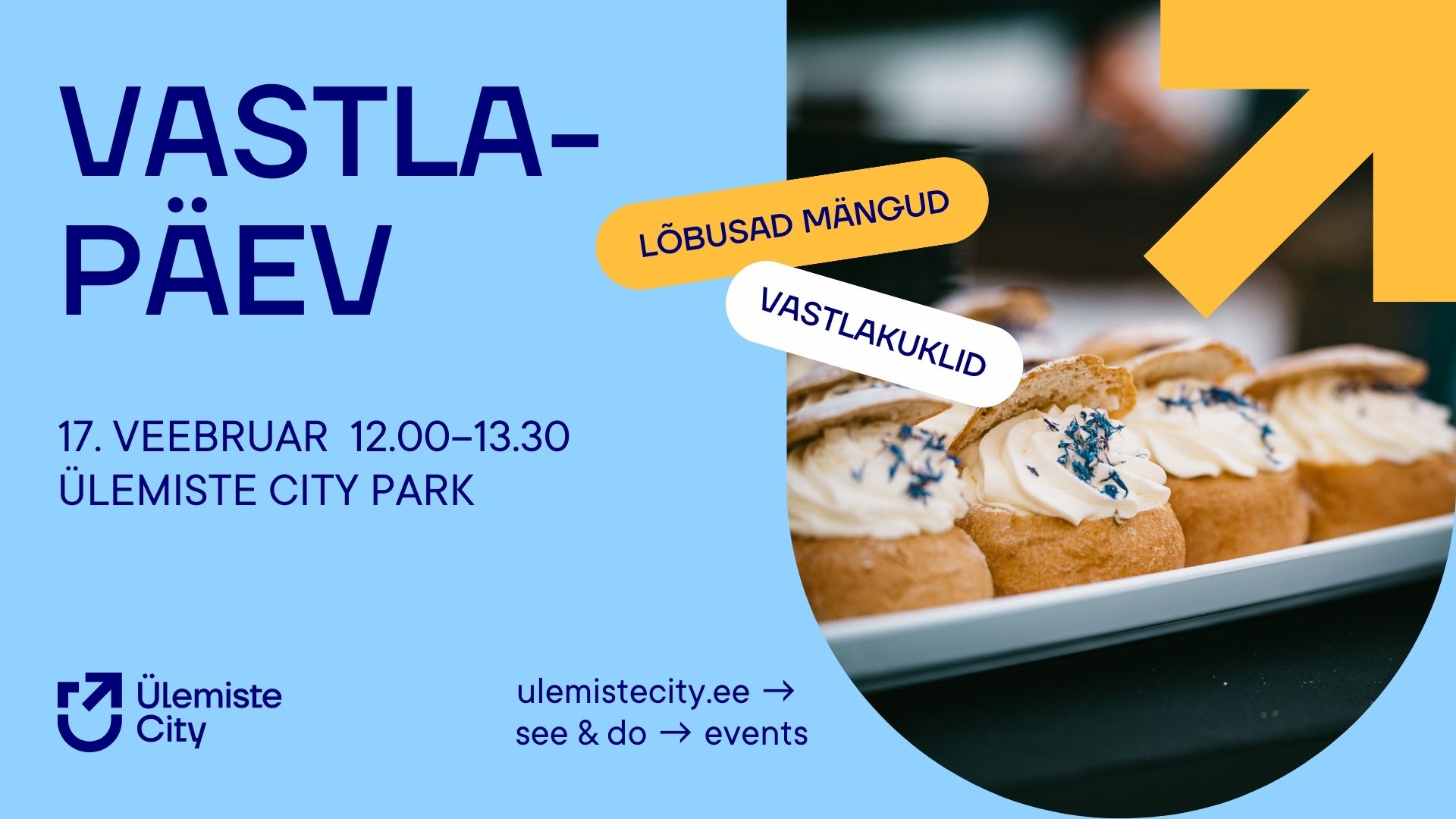 Vastlapäev Ülemiste City pargis