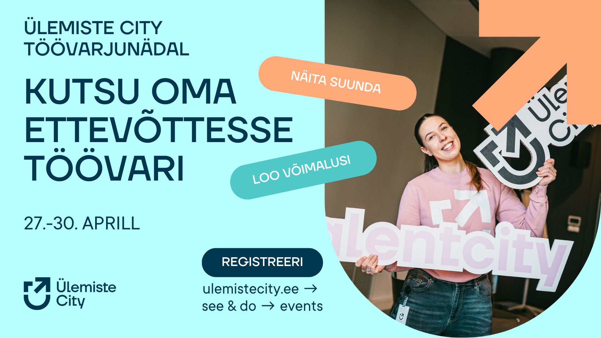 Ülemiste City Töövarjunädal: avage oma ettevõtte uksed tulevastele talentidele!