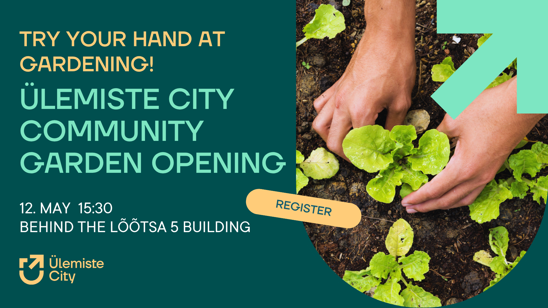 Ülemiste City Community Garden Opening Event