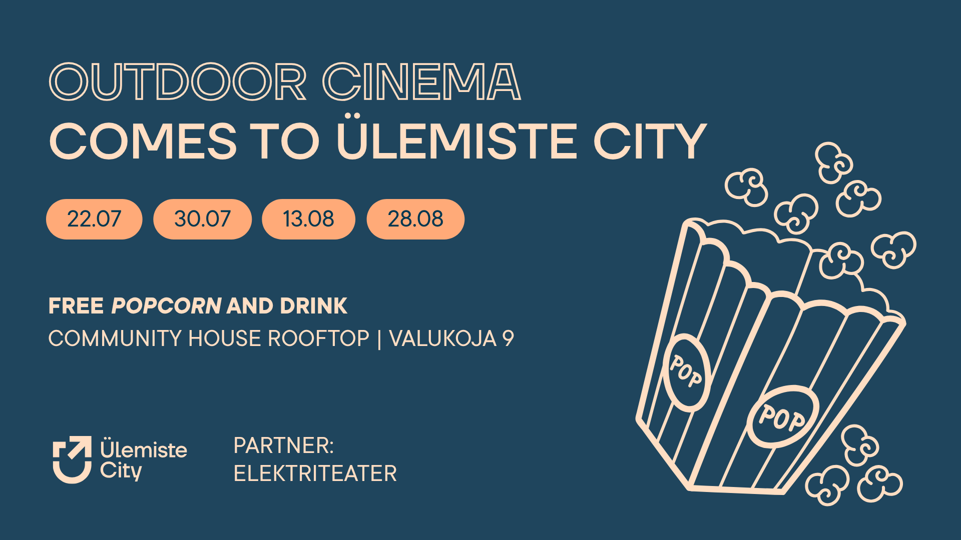 Ülemiste City Outdoor Cinema: Jurassic Park