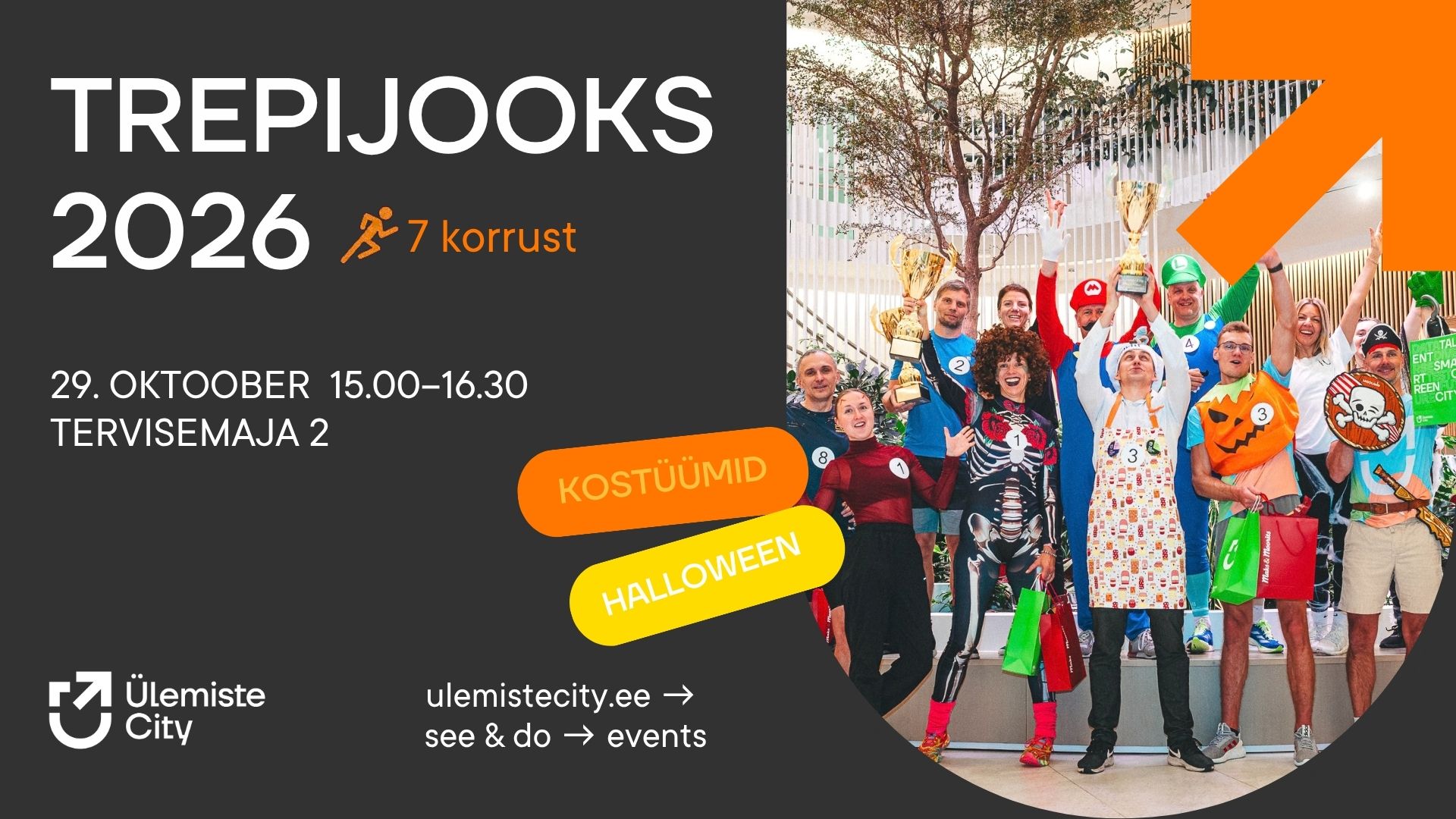 Trepijooks Halloweeni eri 2026