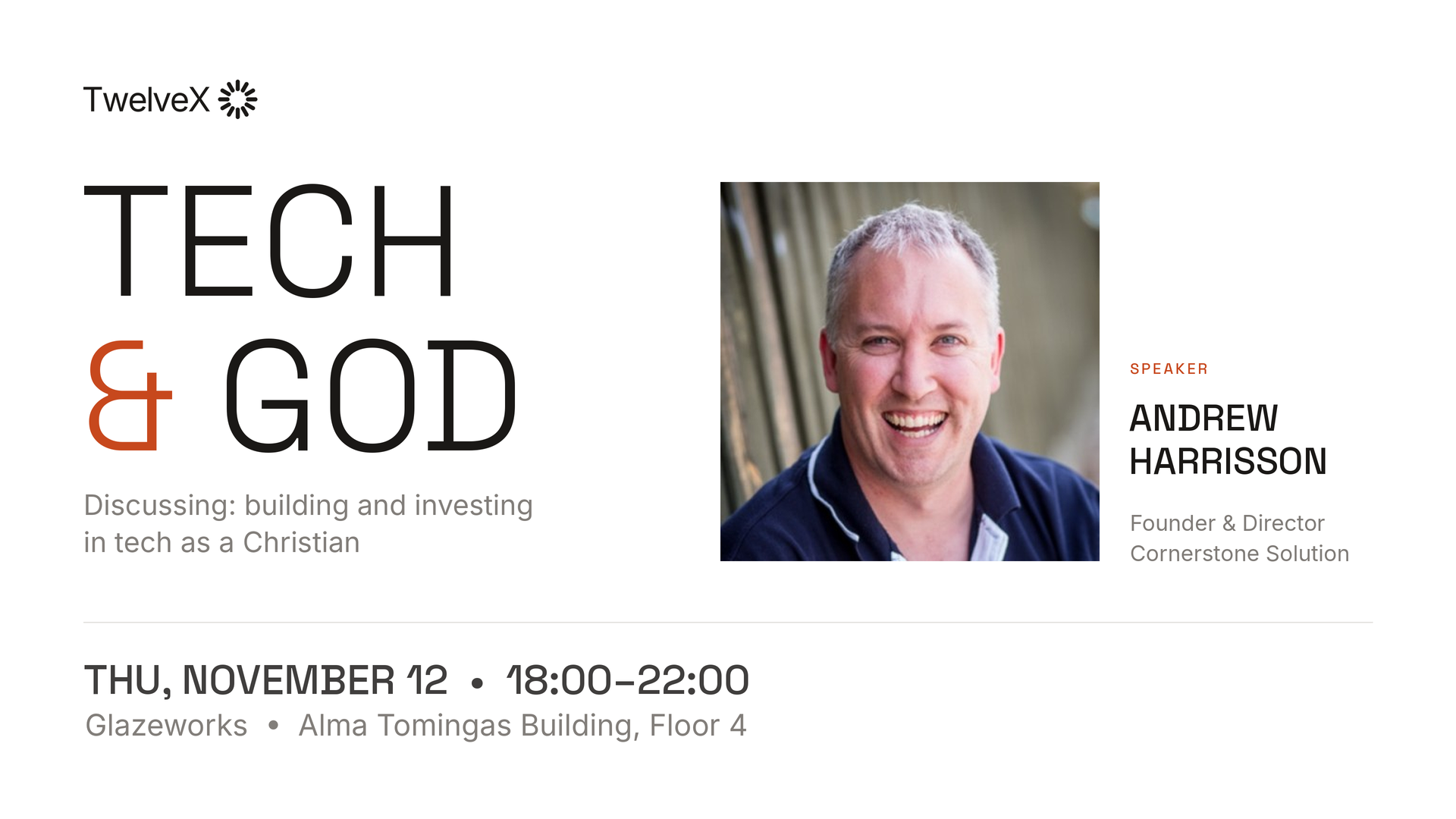 TECH & GOD – November Meetup